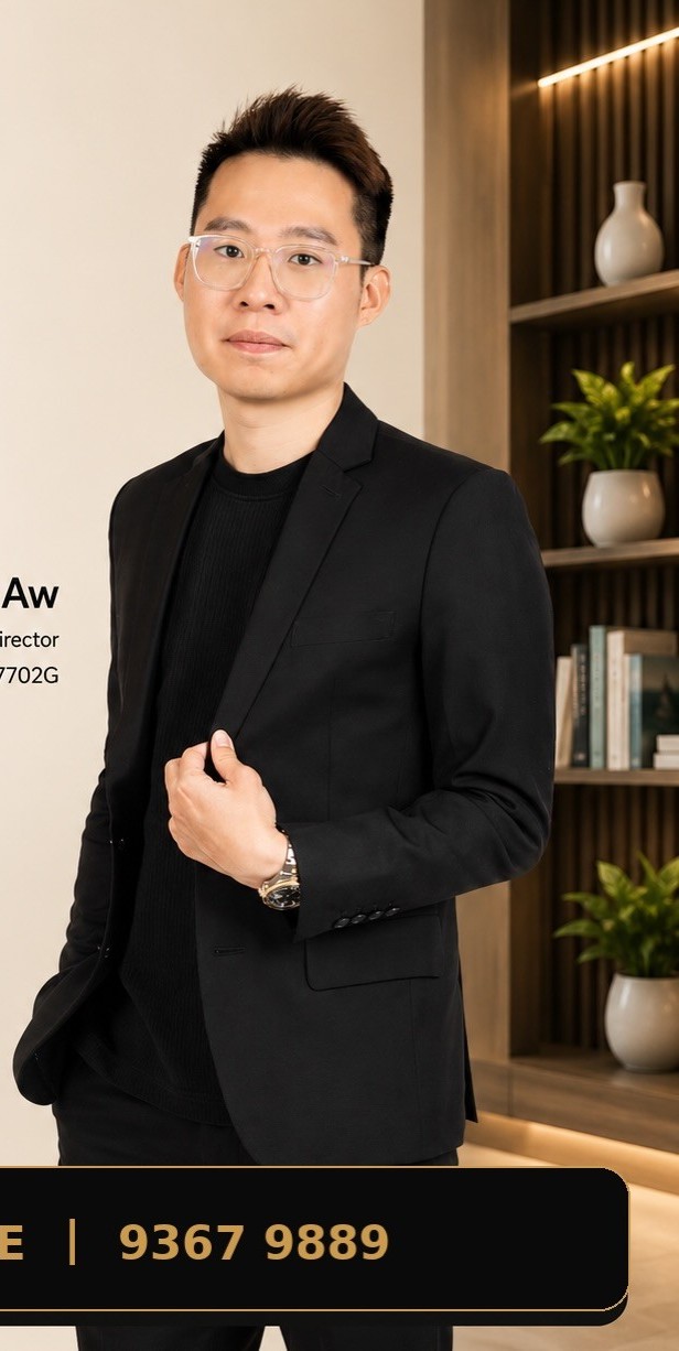 Portrait of Nigel Aw, Singapore property agent